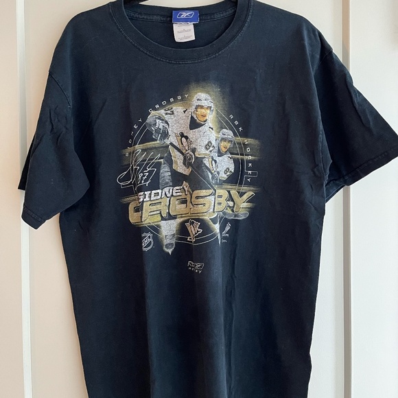 Vintage Sidney Crosby Reebok T shirt - Picture 1 of 2